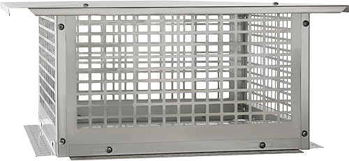 Miniatura 8 de VEVOR Tapa de chimenea de 17 x 17 pulgadas, accesorios prácticos y fácil instalación, se adapta a cubiertas de malla fuera de tejas de arcilla,