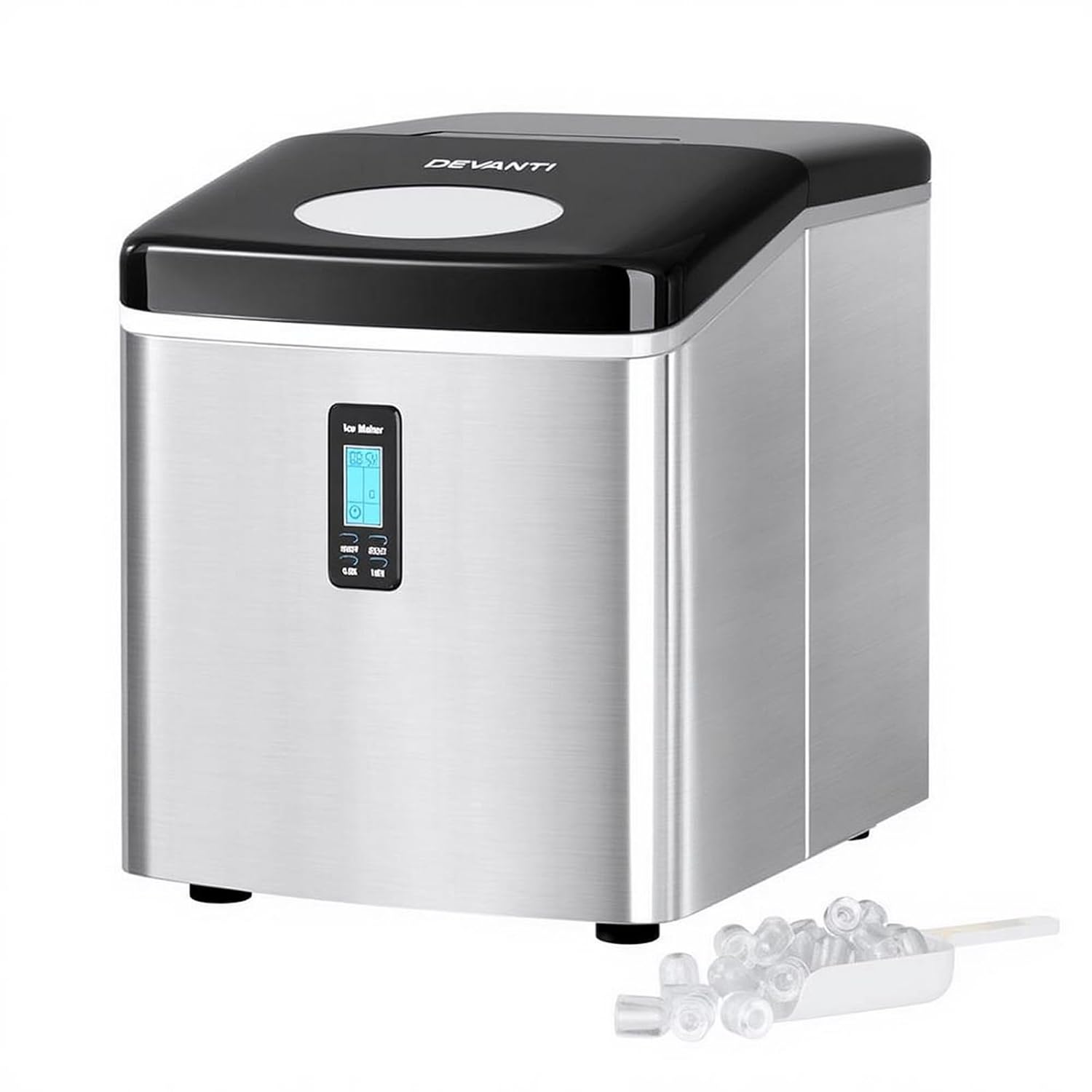 3.2L Stainless Steel Portable Ice Cube Maker