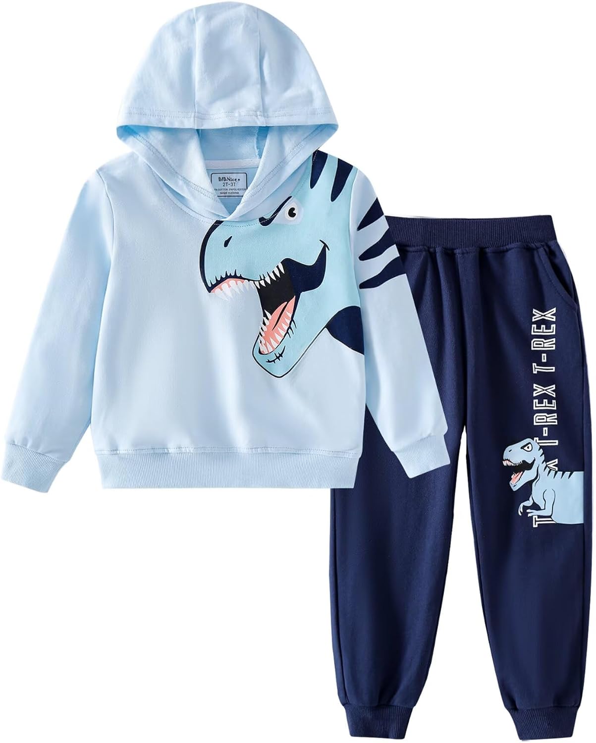 Toddler Boys Hoodie Pants Sets Kids Sweatshirt Outfits Clothes 2-7Y