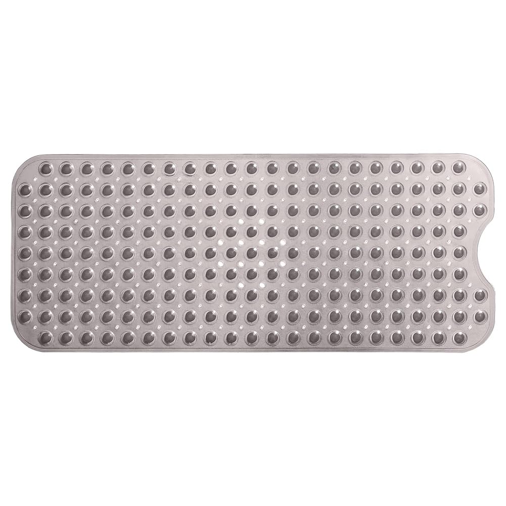 Hndhbfgrt Bathroom Massage Mat Non-Slip Bathtub Mat with Drainage Holes, Bubble Protrusions, Suction Cups,and Foot Pads