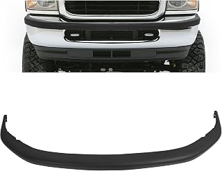 KUAFU Front Upper Bumper Cover Compatible with 1994-2002 Dodge Ram 2500/3500 Base/1994-2001 Dodge Ram 1500 Pad Replacement for CH1000160 55076610AB Black Textured