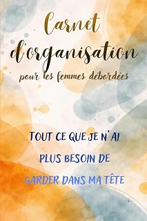 Carnet d'organisation pour femmes débordées