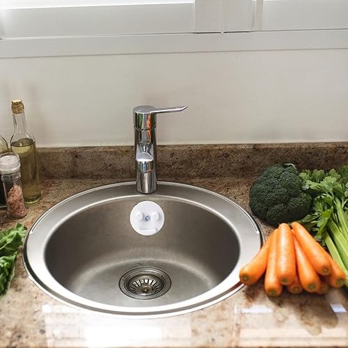 Miniatura 5 de Paquete de 2 soportes de esponja, soporte de esponja de cara sonriente para cocina, baño, fregadero, instalación de ventosa, organizador de esponja