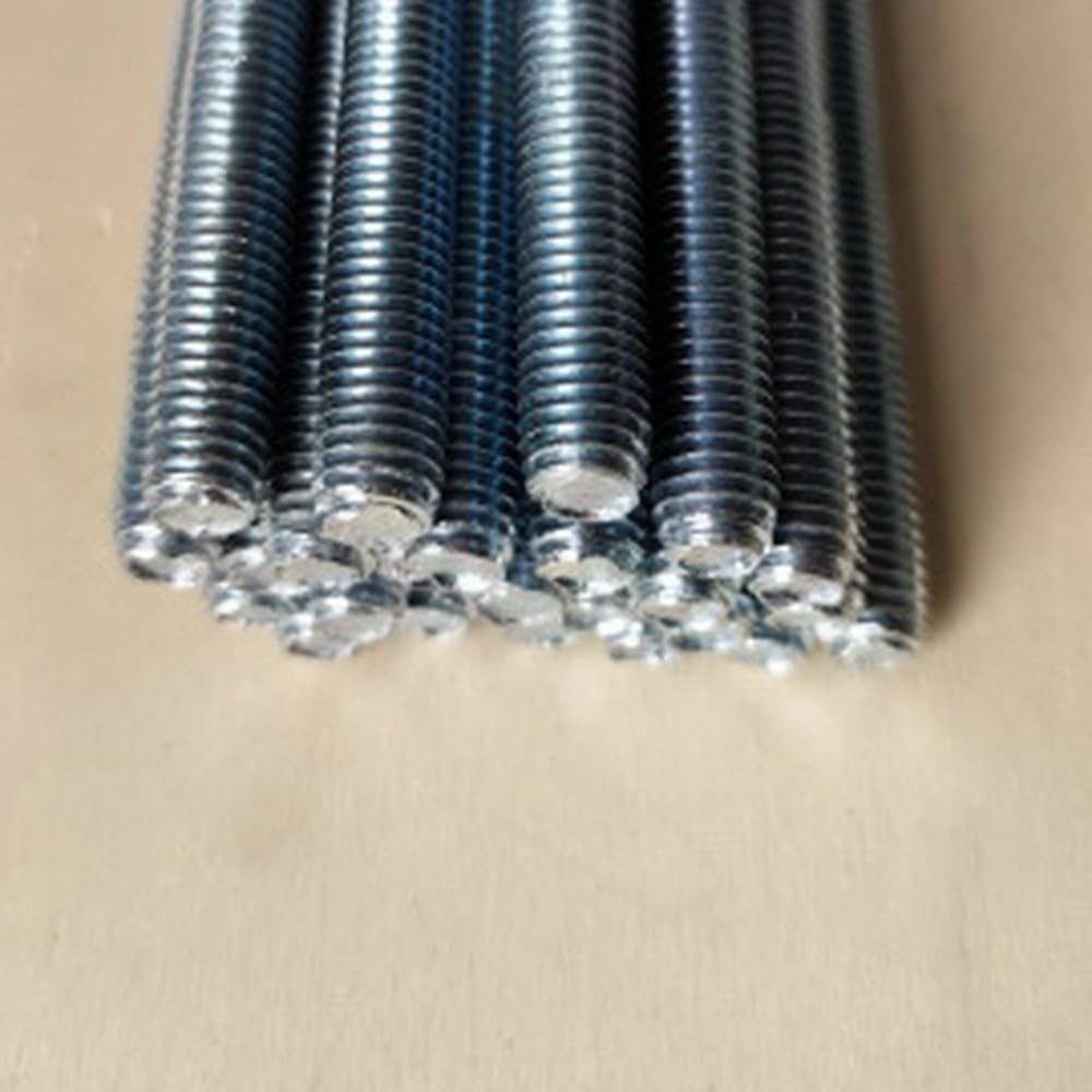 Barre Inox IMeistek Lot De 304 Tiges En Acier Inoxydable Massif - Longueur : 150 Mm - Diamètre : 4 Mm - Pour Le Jardinage, La Décoration, Les Machines Industrielles, L'artisanat (3 Pièces Tige Filetée M10 Inox