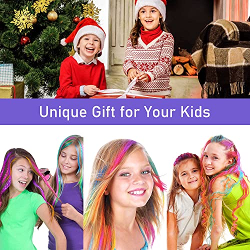 Hair Chalk Jaywayne Temporary Hair Color For Kids, Washable Temporary Hair Dye Hair Chalk For Girls For New Year Birthday Party Cosplay Diy, Halloween, Christmas, 8 Colors #TOP2