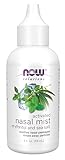 NOW Foods Solutions, Activated Nasal Mist, Soothes Nasal Passages with Erythritol and Sea Salt, 2-Ounce