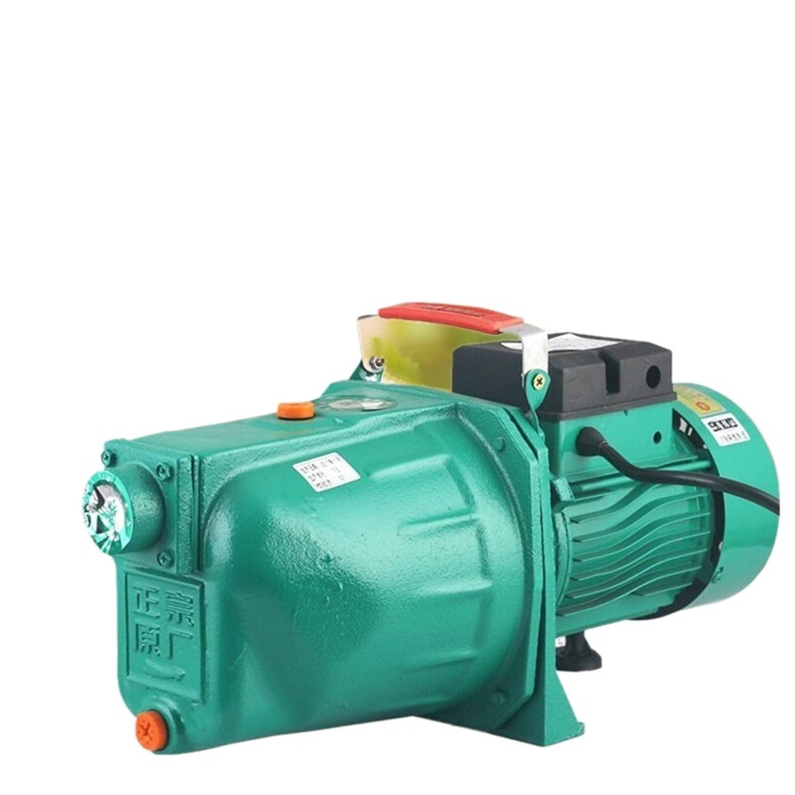 1.8kw 220 Household Booster Pump, Suction Pump Tap Water High Pressure Pump, Self-Priming Jet Pump Silent Well Pump High-Performance