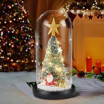 Amazon Co Jp Yueranhu クリスマスツリー 卓上 21cm ミニツリー クリスマス 飾り Ledライト付き プレゼント ギフトボックス付 部屋飾り 贈り物 電池式 おもちゃ