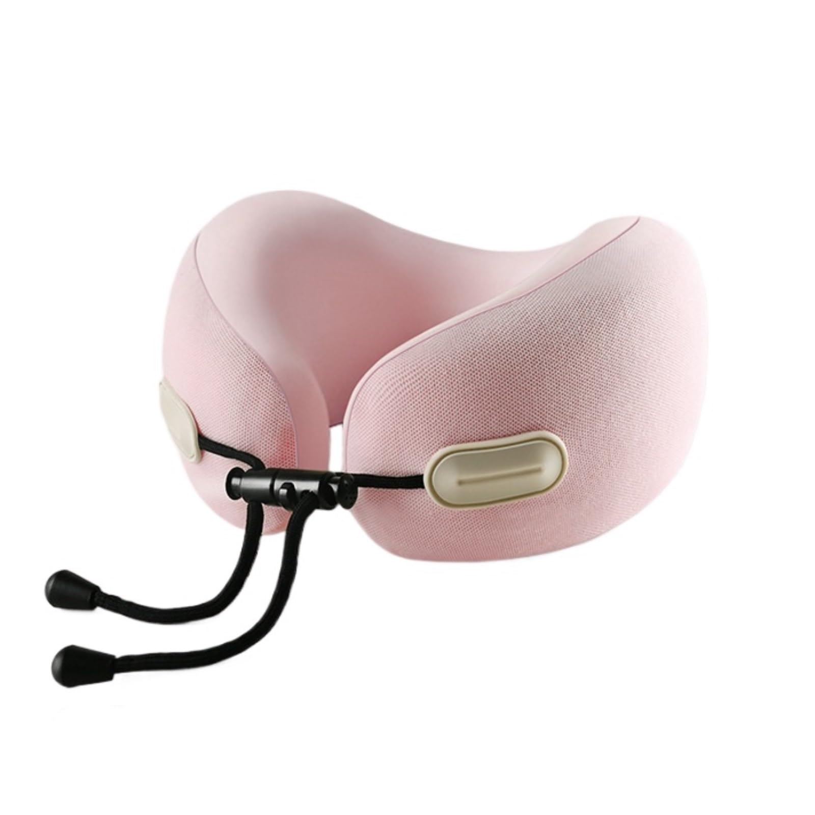 Almohada para El Cuello Almohada Cervical En Forma De U For Viajes, Ajustable, For Avión Soporte de Viaje de Cojín(Pink)