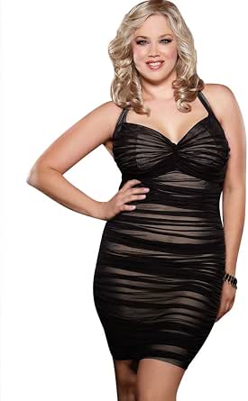 Avenue Women's Plus Size After Dark Print Dress