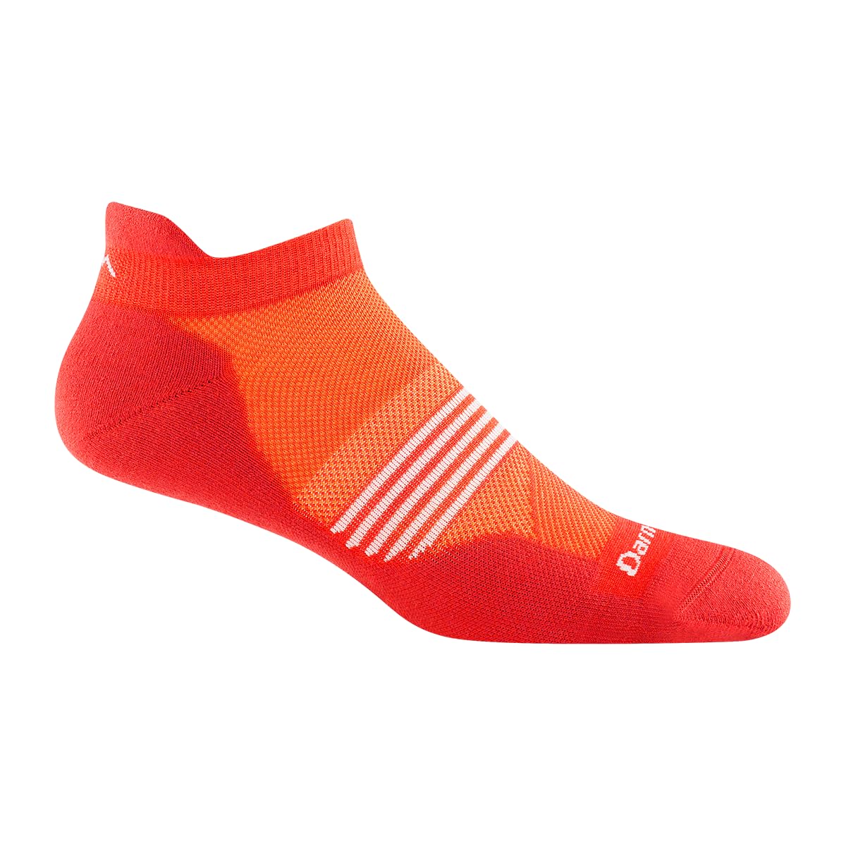 Darn Tough Vermont Men's Element No Show Tab Lightweight Running Sock (Style 1116), Tiger, Medium