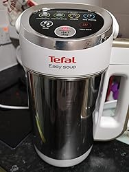 Tefal BL841140 Easy Soup And Smoothe Maker, Stanless Steel, Whte