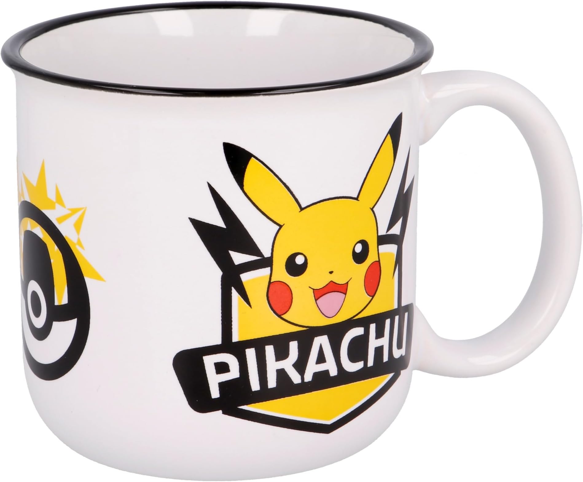 Young Adult Ceramic Breakfast Mug 14 Oz in Gift Box Pokemon Pikachu