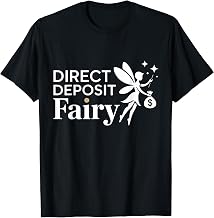 Payroll Direct Deposit Clerk Manager Department Finance T-Shirt