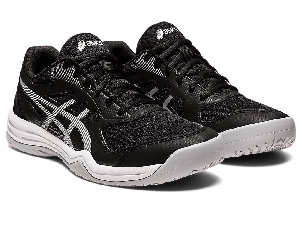 ASICS Damen Volleyballschuhe Upcourt 5 Volleyballschuh White, Turquoise 40 EU