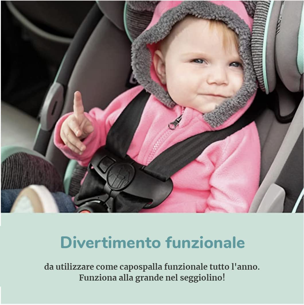 Cuddle Club Vestiti per Bambini e Bambine e Vestiti per Bambini - Tuta Invernale Cappotto per Bambini con Cappuccio e Cerniera