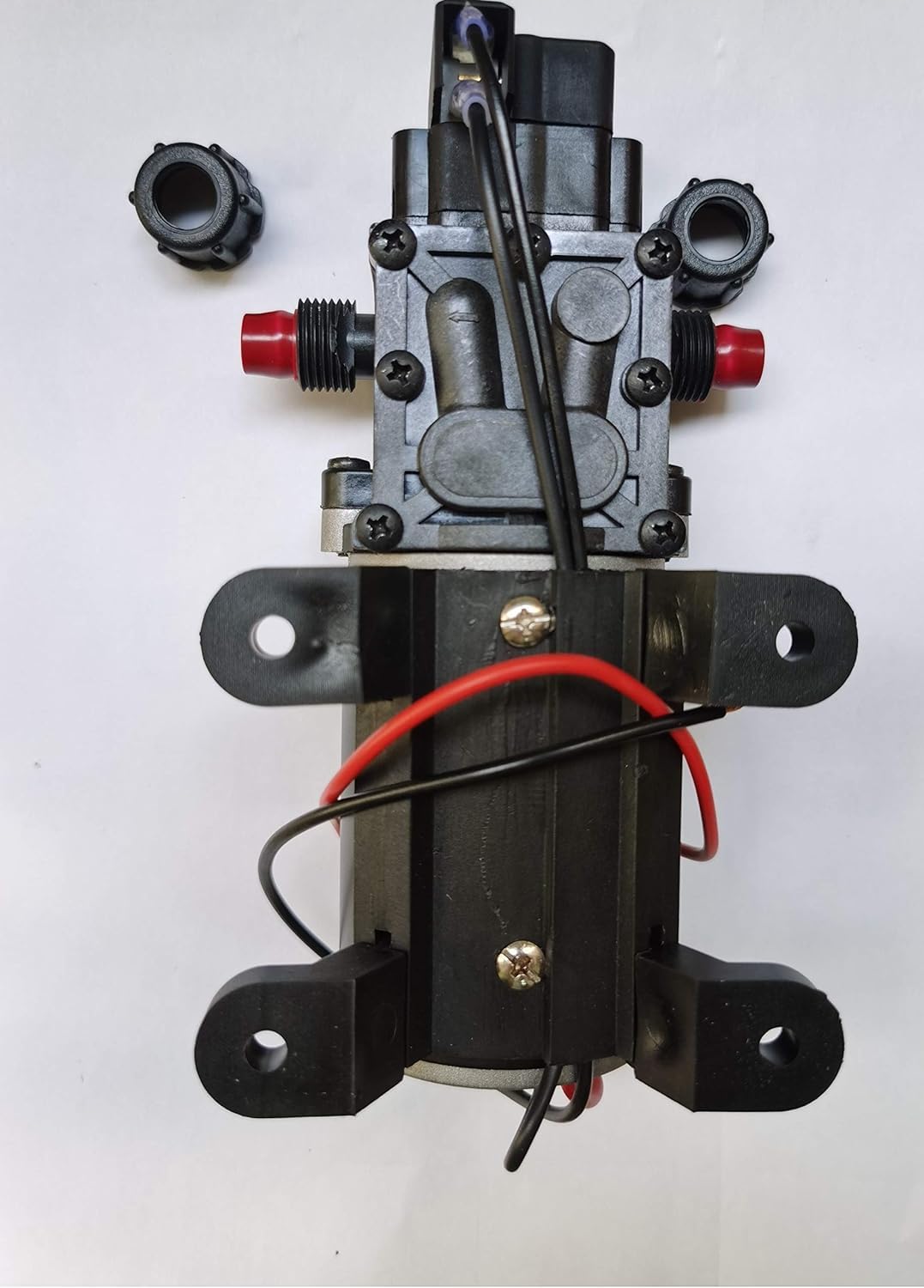 CYBERNOVA Bomba de agua de diafragma autocebante DC12V 7L/min alta presión para camping barco RV