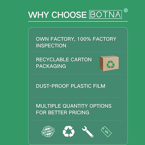 Miniatura 8 de BOTNA Filtro de microondas de repuesto para GE WB06X10608, filtro de ventilación de microondas para Frigidaire 5304464105 5-116" x 7-58" x 18",