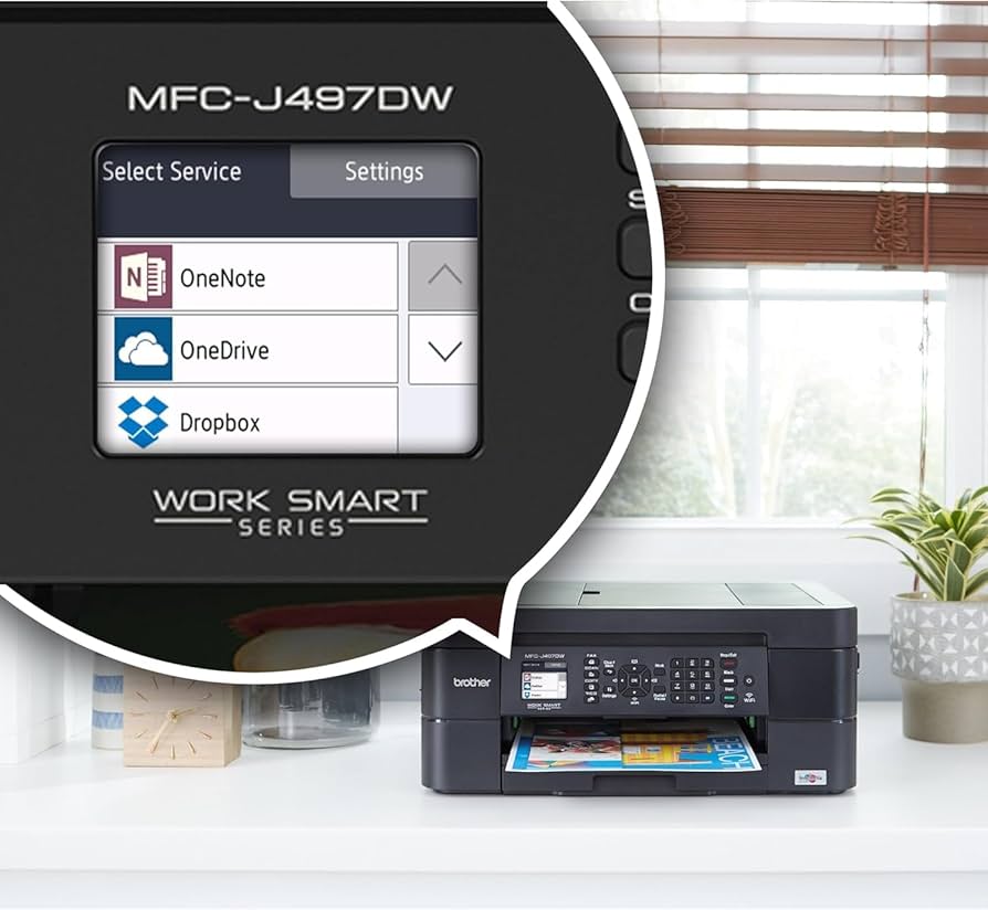 Brother MFC-J497DW 多機能プリンター MFC-J497DW | PrintersAIOsFaxMachines | By Brother