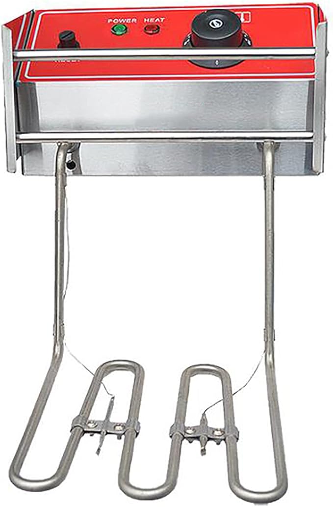 Sartén Eléctrico Acero Inoxidable 2500W 220V Temperatura Ajustable miniatura 6