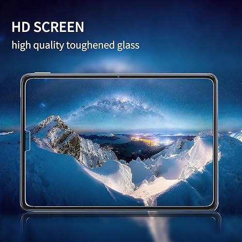 Miniatura 5 de Vipsent Protector de pantalla para iPad Pro de 12.9 pulgadas, 2022 6 generación y 2021 5 generación y 2020 4 generación, vidrio templado, resistente