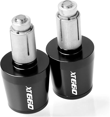 Miniatura 9 de Motocicleta para XT660 XT 660 E XT660E 1984-1999 1998 1997 1996 1995 1994 1993 motocicleta CNC manillar puños barra extremos tapa deslizante mango