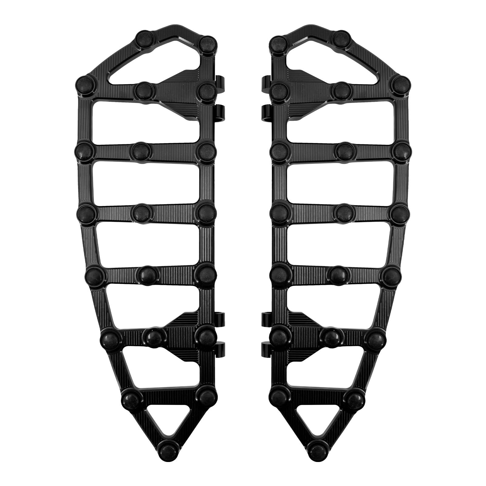Grand repose-pieds avant antidérapant pour moto Touring et Trike FL