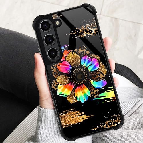 Miniatura 128 de Funda para Samsung Galaxy S23 Plus, protección de grado militar, esquinas a prueba de golpes, funda antiarañazos para Samsung Galaxy S23 Plus, flor