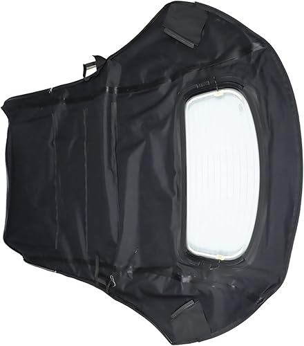 Miniatura 6 de Oxford superior suave convertible negro con ventana de cristal reemplazo para Beetle 2003-2010