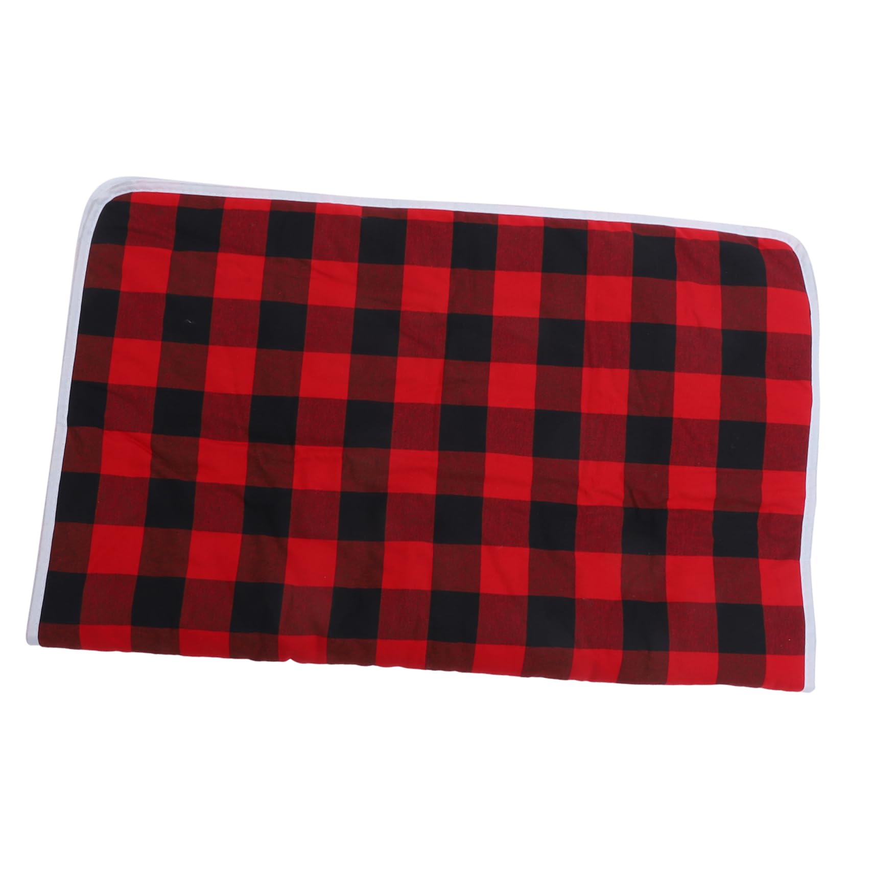 Didiseaon Absorbent Bed for Reusable Non Slip Newborn Bed Liners Leak Washable Soft Comfortable for Period Protection Checkered