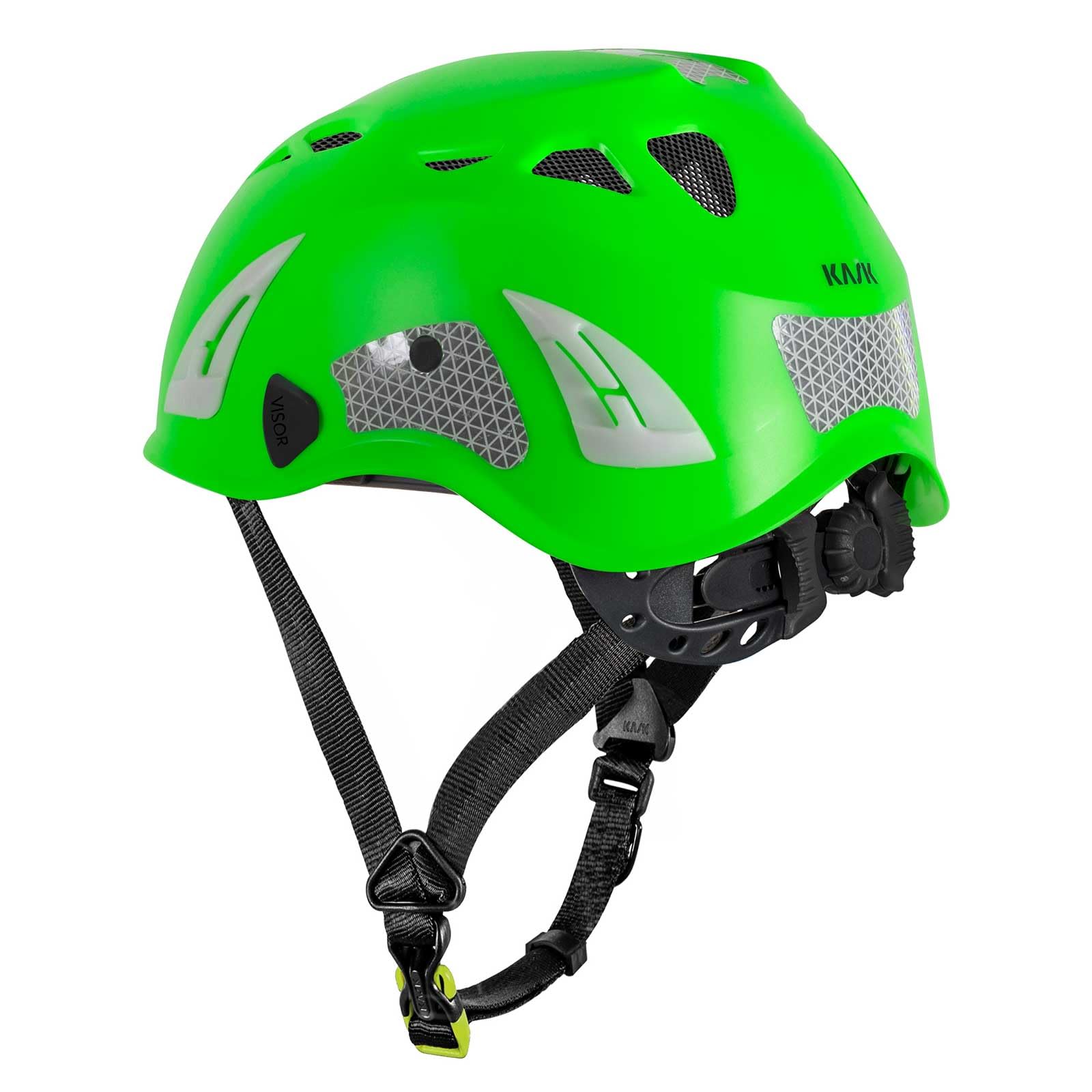 KASK Superplasma PL HiViz 2.0 kask ochronny, kask do wspinaczki górskiej, rozmiar 51-62 cm, uniwersalny, regulowany
