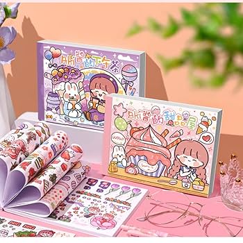 日本未発売　韓国限定 バインダーセット③ diarium コラージュ　手帳デコ 日本未発売 韓国限定 バインダーセット③ diarium コラージュ