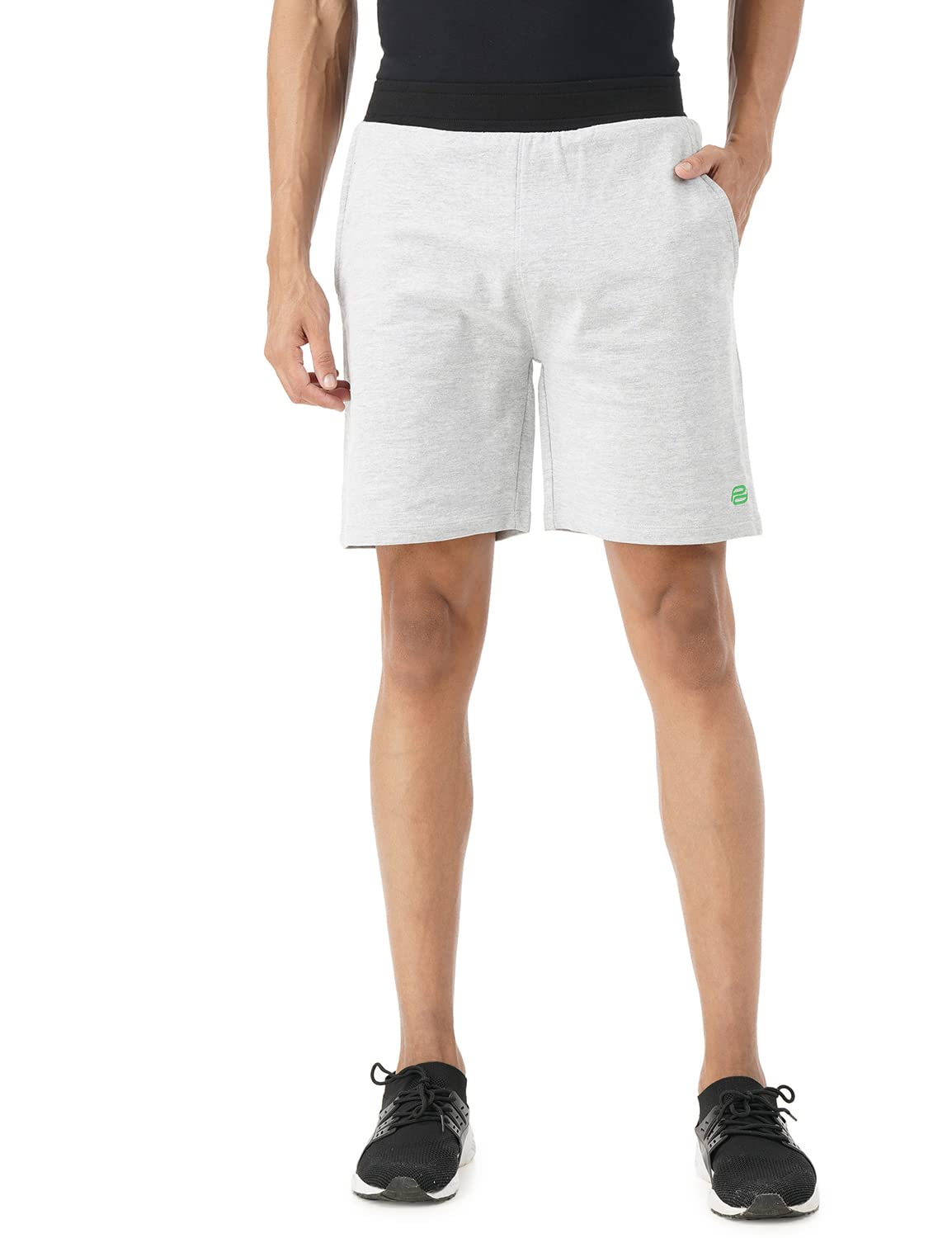 pump'd Men's Breathable Cotton Gym Shorts with Elasticated Waistband -Dry Tech, Anti-Odor, Lightweight, Soft Seams-picture-34