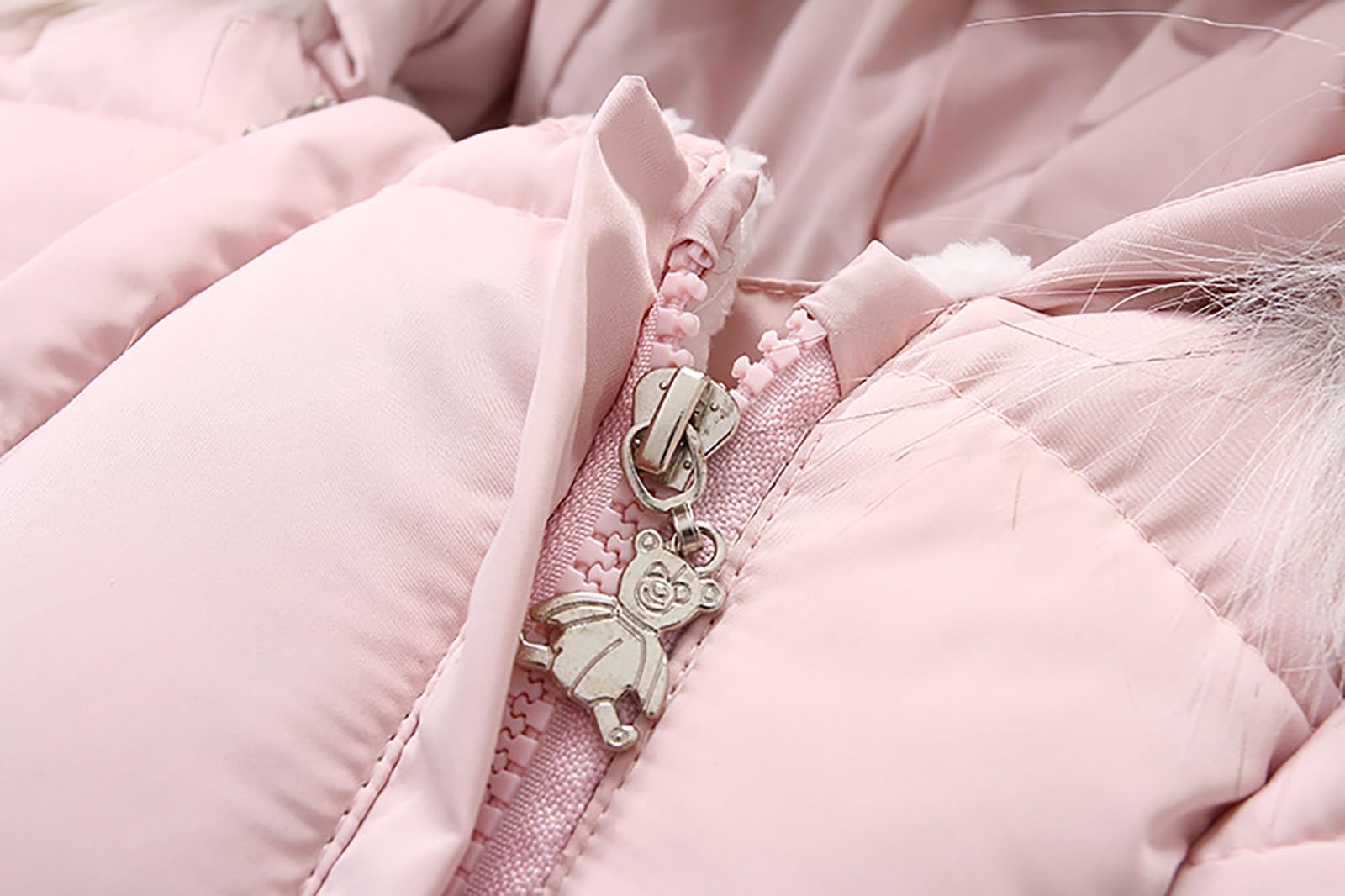 Verve Jelly Baby Schneeanzug Winter Strampler mit Kapuze Jungen Mädchen Dick Jumpsuit Zipper Bodysuit Footted Down Skisuit Warm Outfits mit Handschuhen