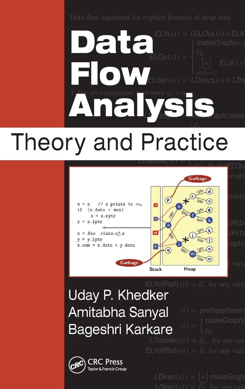 Data Flow Analysis: Theory and Practice