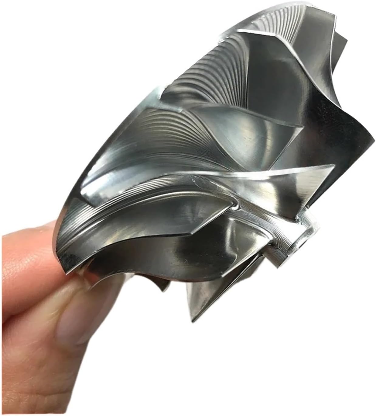 39.60/56.00mm 6+6 blades Turbo Billet compressor wheel/Aluminum 2618/Milling wheel for turbocharger Cartridge/CHRA/Core