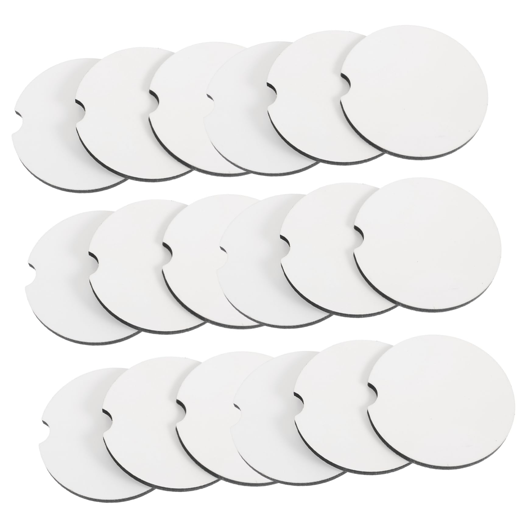 2 Series Posavasos En Sublimación 20uds Posavasos De Sublimación En Taza De Leche De Sublimación Tazas para Sublimacion Tazas De Sublimación 20 Piezas*2