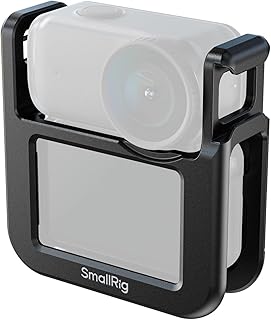 SMALLRIG Half Cage for DJI Osmo Nano, with a 1/4"-20 Threaded Hole/Quick Release Mount for DJI/Cold Shoe Mount