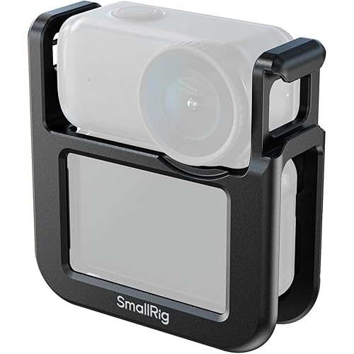 SmallRig Half Cage for DJI Osmo Nano, with a 1/4"-20 Threaded Hole/Quick Release Mount for DJI/Cold Shoe Mount