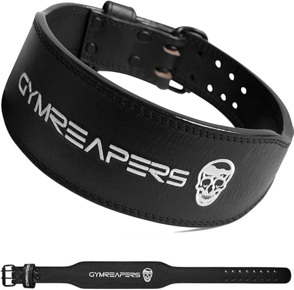 Gymreapers レザーウェイトリフティングベルト