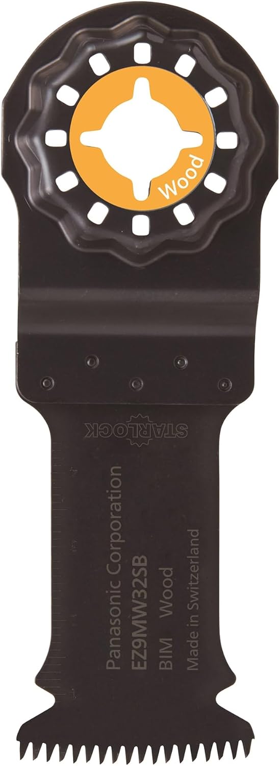 Panasonic EZ9MM32SB Multi-Tool Blade for Metalwork, Starlock OIS Compatible