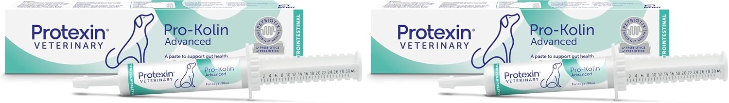 Protexin Veterinary Pro-Kolin Advanced Probiotics Paste for Dogs 30ml Pack of 2
