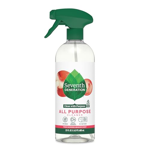 Image of Seventh Generation All Purpose Cleaner, Fresh Morning Meadow Scent, Cuts Grease, 23 Fl Oz