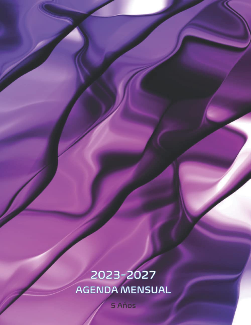 agenda mensual 2023-2027 5 años: Planificador De enero de 2023 a 2027 Vista semanal y mensual de cinco años | 60 Meses , con Vacaciones en España ... | Agenda Y Planificador Mensual | tamaño A4