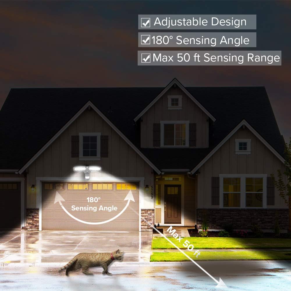 Tech Deals 🔥 SGLEDS 36W LED Security Lights Motion Sensor Light 3600LM Motion Security Light 5500K Outdoor Dusk to Dawn IP65 Waterproof Exterior Security Wall Light for Porch Garage Yard