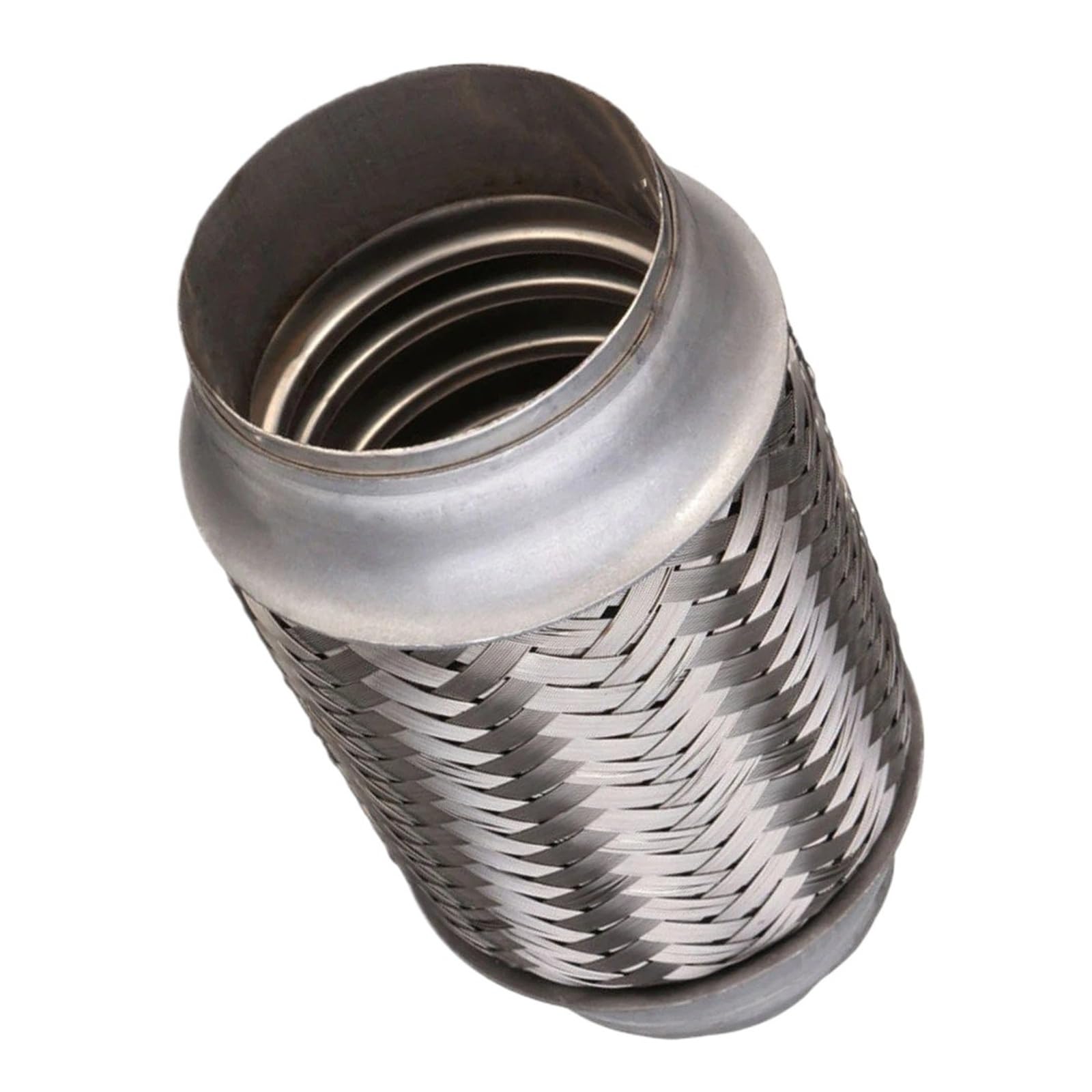 Punta Silenziatore Scarico Tubo Flessibile Scarico Per Auto In Acciaio Inossidabile 63 * 153 Mm Giunto Flessibile Saldato A Soffietto Tubo Terminale Silenziatore