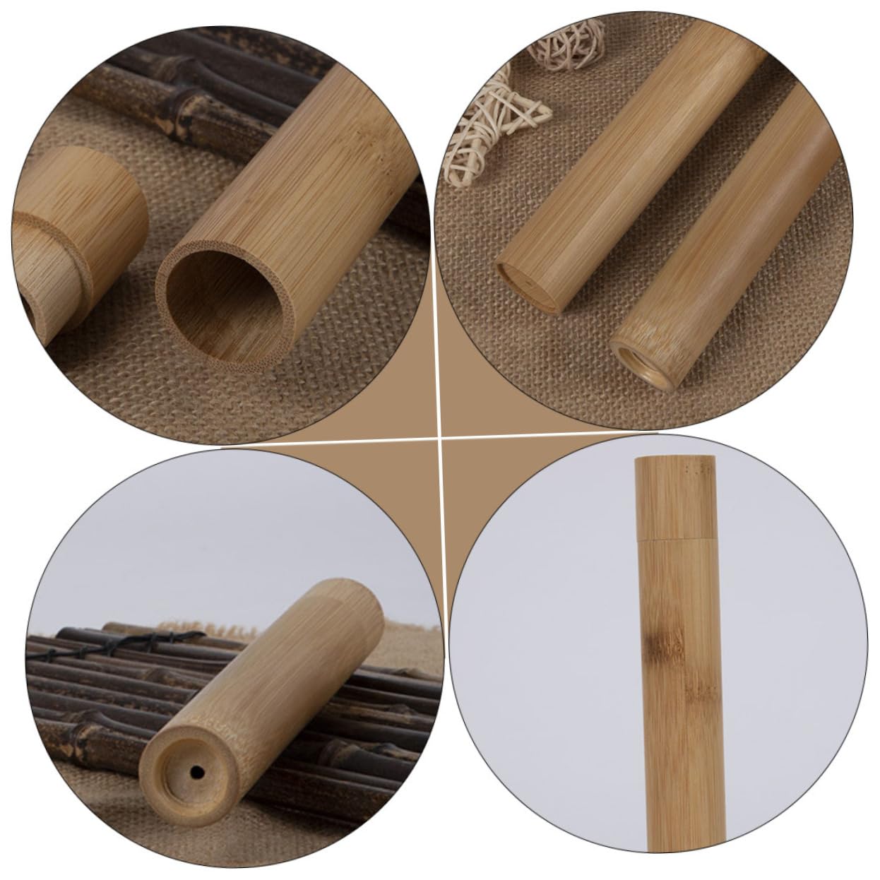 3 Set Custodia Per Spazzolino Da Denti in Bambù Toothbrush Holder Custodia Spazzolino Viaggiare Titolare Porta Di Spazzolino Da Denti Organizzatore Di Spazzolino Da Denti 2 Pezzi*3