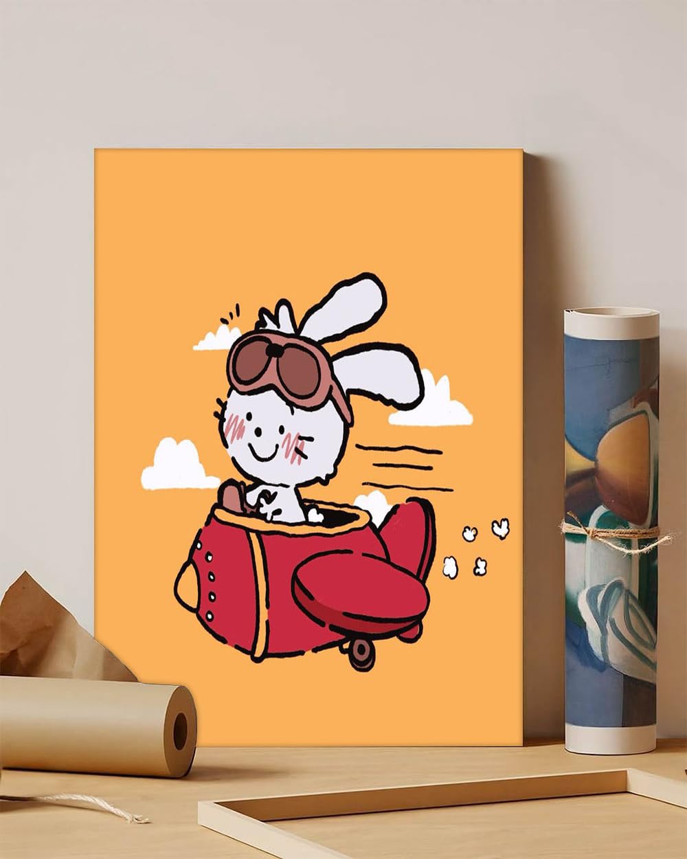 GADGETS WRAP Canvas Gallery Wrap Framed for Home Office Studio Living Room Decoration (11x14inch) - Lily Hoang Zhu Twitter