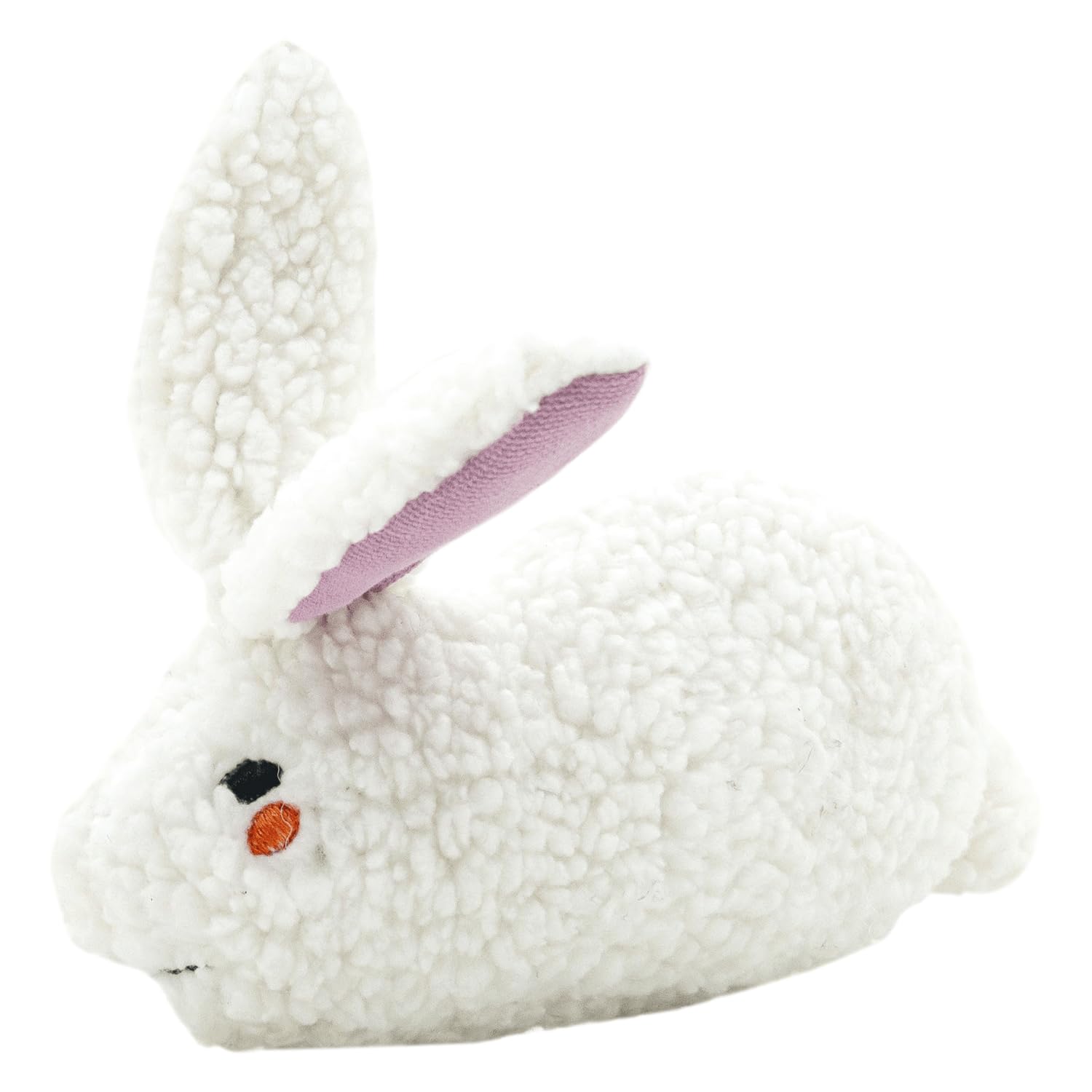 JACK AND VANILLA, Interactive Dog Toy Rabbit S-Shape, Realistic and Colourful Design, Durable and Easy to Clean, Ideal for Small and Medium Breeds, 21 cm, Barnyard Model