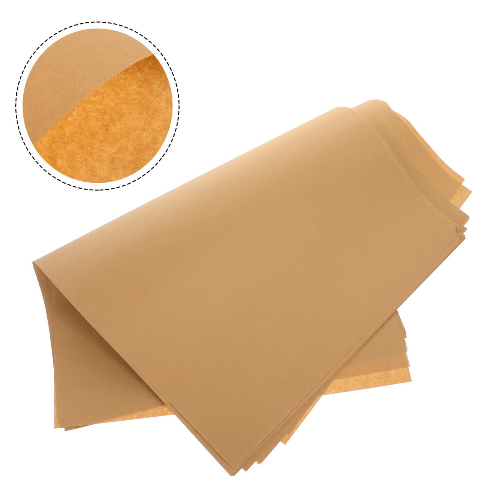 CHILDWEET 100stücke Braunes Packpapier Geschenkpapier Geburtstagspapier Für Männer Verpackungspapier Packbogen Geschenkpapier Für Große Mengen Geburtstagspapierbögen Buchpapier